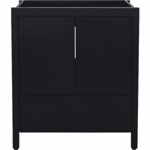 Hanleigh 30 in. Vanity with Slab Doors in Dark Horse